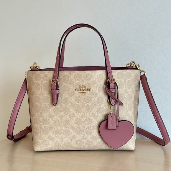 Meet the Posher Handbags - Coach Rose Pink Tote Bag